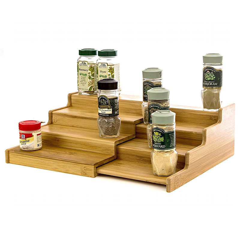 32.5x21.5x11cm Modern Kitchen Cabinets Display Storage Shelf No. of Tiers Four Layers