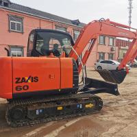 Buy cheap 40.5kw 2100rpm 6Ton Mini Used Hitachi Mini Excavator 6000kg Zx60 Hitachi product