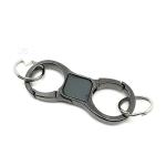 Zinc Alloy Metal Keychain Holder for Durable Payment Term TT and Customized