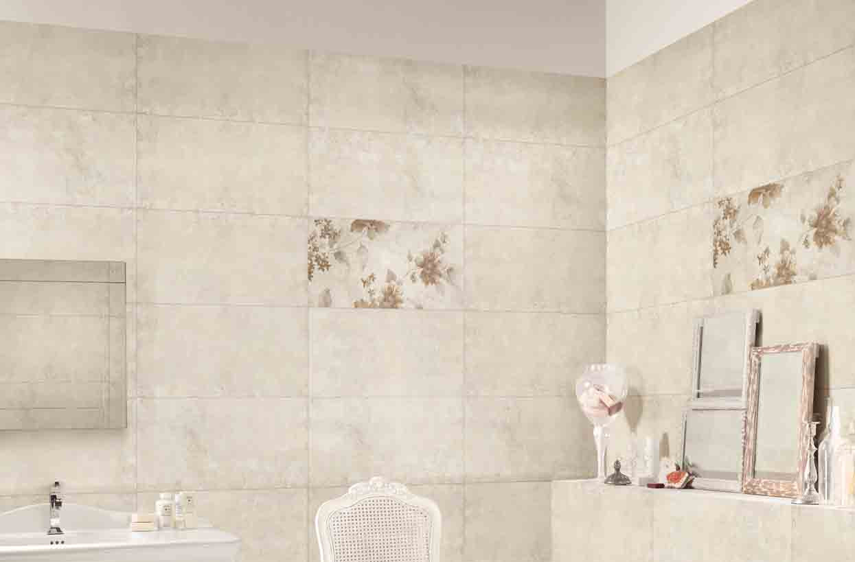 Building Materials Living Room Porcelain Floor Tile Yellowish Color