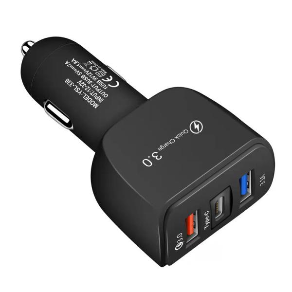 Buy cheap 3 Ports USB Car Charger QC3.0 5V 7A 12V 1.8A For Mobile Phone from wholesalers