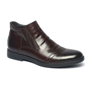 Buy cheap Comfortable Burgundy Anti Skid Mens Dress Ankle Boots product