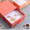 Buy cheap Square Small Jewelry Packaging Boxes 250gsm Cardboard Paper Drawer Box from wholesalers