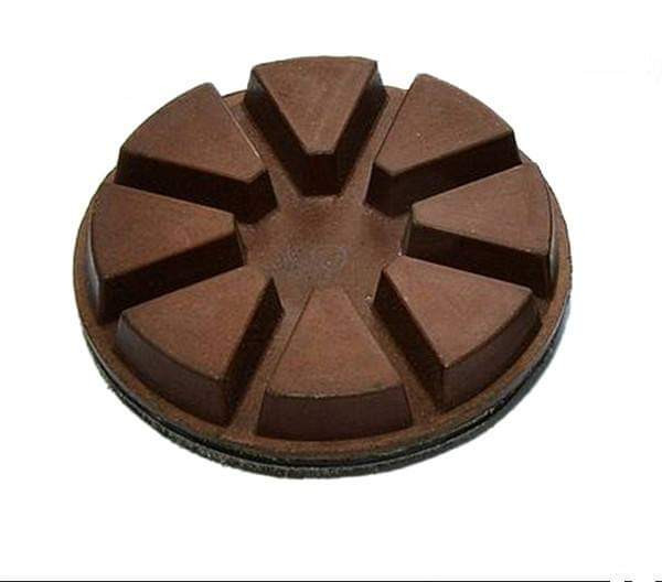 Concrete transitional grinding pads (3pcs)#100 with ceramic bonding for concrete fine polishing