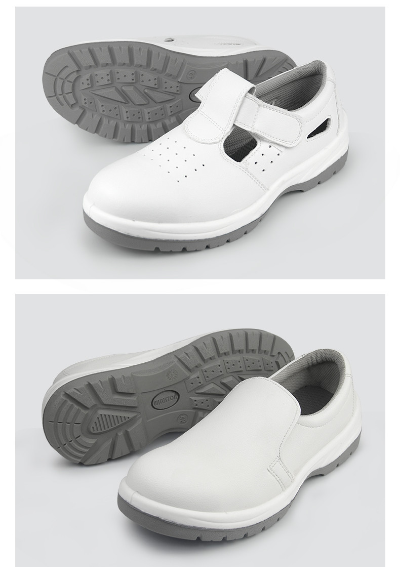 Dustproof Waterproof Steel Toe Cap ESD Shoes Anti Static For Cleanroom Work Safety