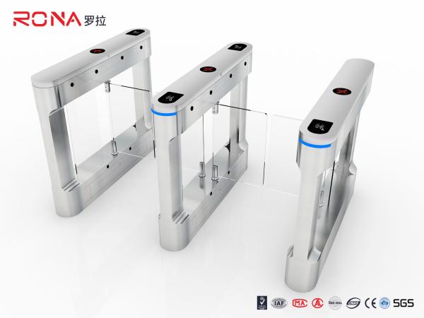 Buy cheap 600mm 900mm Pedestrian Swing Gate Turnstile With Face Recognition from wholesalers
