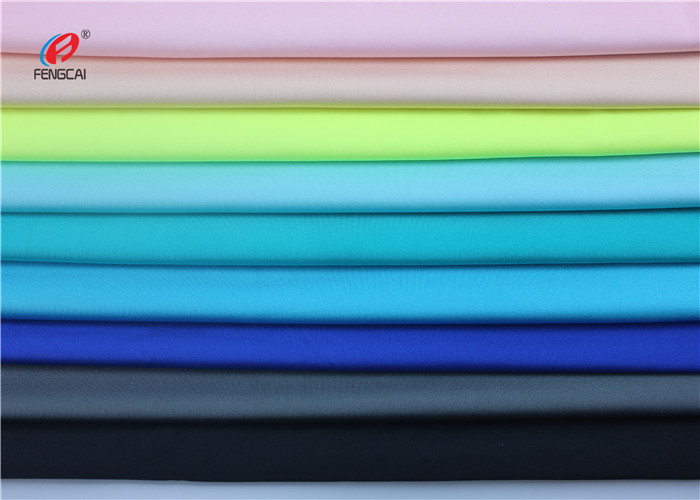 Semi Dull Colours 200gsm warp knitted nylon spandex fabric for underwear swimwear yoga fabric