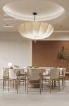 French Cream Bedroom Chandelier Japanese Style Living Room Dining Room Fabric