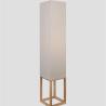 Buy cheap Modern Wood Floor Lamps for Living Room Wooden Fabric Standing Lamps minimalist lamp(WH-MFL-09) from wholesalers