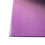 Leading Manufacturer of Coloured Hairline Gold Finish, 304 Matt Finish Stainless
