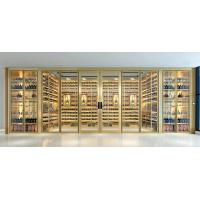 Buy cheap Stainless Steel Frame Modern Wine Cellar Glass Doors product