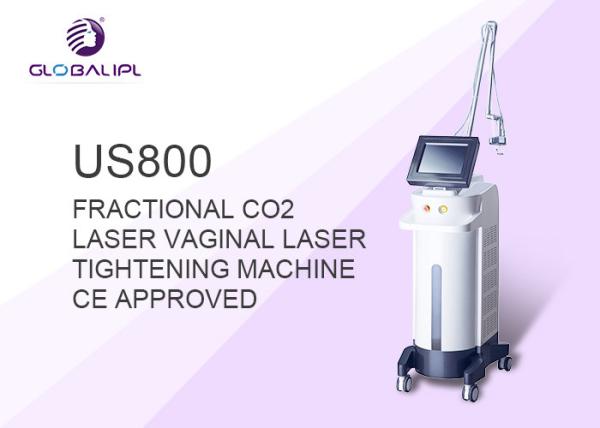 Buy cheap Acne Removal CO2 Fractional Laser Machine 50W Power 33.3Hz Frequency 10mj - 130mj Energy from wholesalers