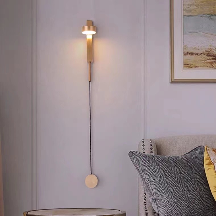 Modern Bedroom Cheap decorative Lighting Gold Small Led Wall Lamp