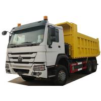 Buy cheap 500L Double Axle Tipper Truck 420hp Howo 380 Dump Air Suspension product