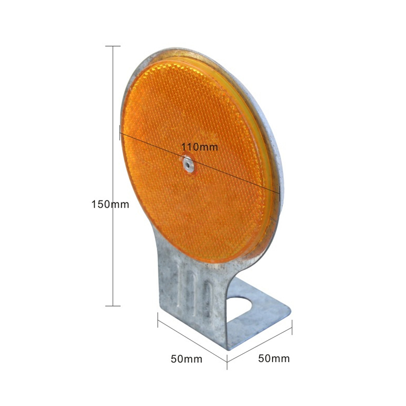 Aluminum Road Marking Reflector with Casting Aluminum Alloy Plastic Body Material