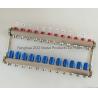Buy cheap 12 Circuits stainless steel radiant floor heating manifold from wholesalers