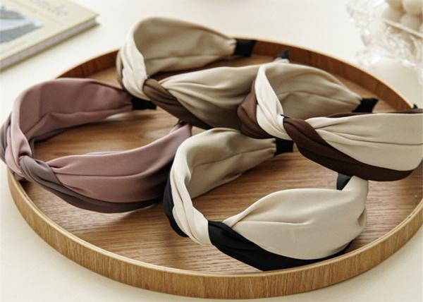 GLH003 Cross color girls womens fabric hair elastic stretch headbands accessorie