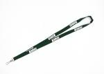 Personalized Advertising Imprint Polyester Lanyards Custom Logo 0.6mm To 2.5mm