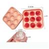 Buy cheap Silicone Small Rose Shaped Ice Cubes Maker Sustainable 9 Cavity 1.2 Inch from wholesalers