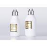 Buy cheap Clear 4.05OZ Custom Cosmetic Bottles Plastic Shoulder Container from wholesalers