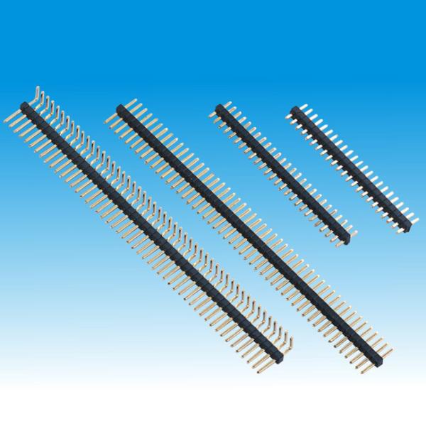 Buy cheap 1.27mm 0.40SQ Pin Header Single Row Straight Right Angle from wholesalers