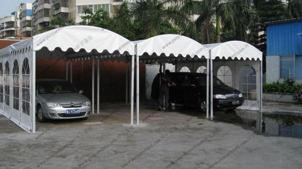 Buy cheap Transparent Sidewalls Custom Event Tents 3 x 6m / 6 x 6m For Car Parking from wholesalers