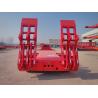 Buy cheap Neckgoose 3 Axles 40 Tons 8.25R20 Low Flat Trailer from wholesalers