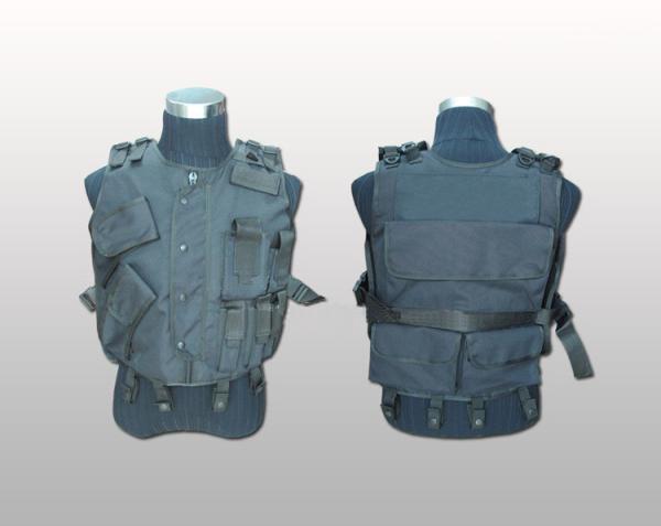 Buy cheap Tactical Bulletproof jacket kevlar NIJIIIA with magazine pouch from wholesalers