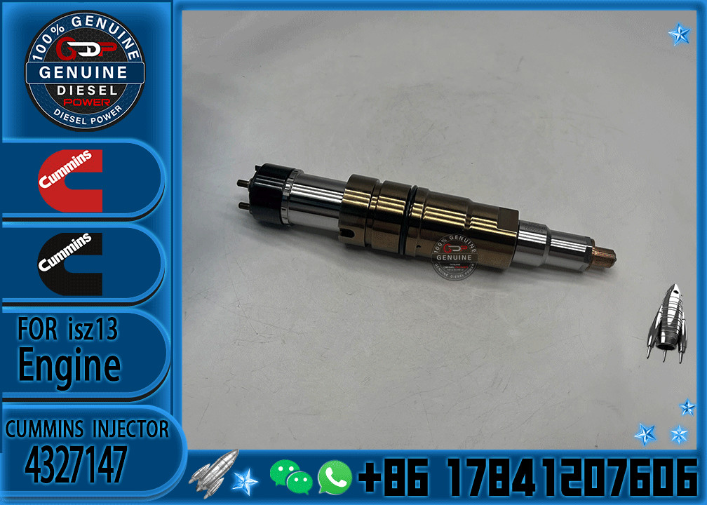 Common Rail Injector 4327147 5579417 4307217 4384413 4384363 5579421 5579415 5579419 4397488 For Cum mins Sca nia Engine