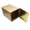 Buy cheap Large Square Tea Canister Tin With Hinged Lid Tea Tin Packaging from wholesalers