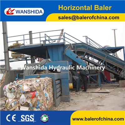 Buy cheap Waste Cardboards Baling Press Compactor from wholesalers