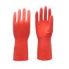Buy cheap Red Latex Household Gloves , Kitchen Rubber Gloves High Latex Content from wholesalers