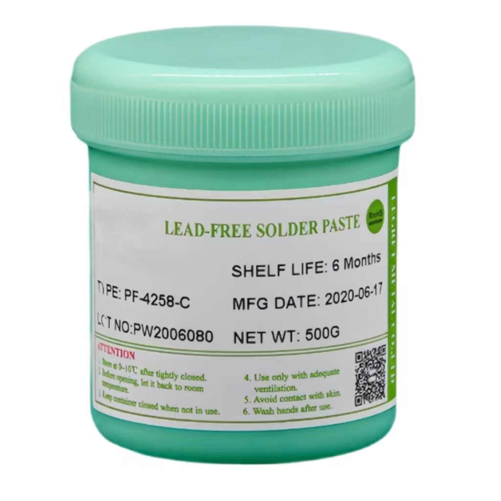 SMT Solder Paste Environmentally Friendly High Temperature Tin Slurry No-clean Operating Temperature225-260（℃）