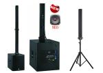 Aluminum Plywood Column Array Speakers Bar Sound System , Pro Sound Speakers 18