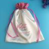 Buy cheap Soft Satin Black Drawstring Pouch for Jewelry soap herbs buttons favor bag from wholesalers