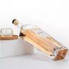 Buy cheap Square Spirit Liquor Bottle Capacity 750ml Base Material glass with Synthetic Cork from wholesalers