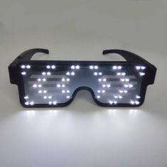 Buy cheap Rechargeable LED Light Up Eyeglasses , ABS Plastic Glow Up Glasses from wholesalers
