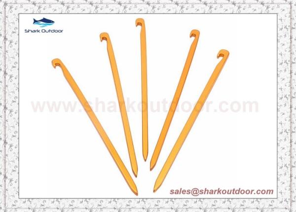 Buy cheap Aluminum alloy tent accessories tent stakes tent pegs for camping hiking from wholesalers