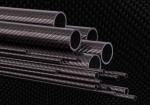 Customized 3K to12K Prepreg Carbon Fiber Tubes in Different Finishes