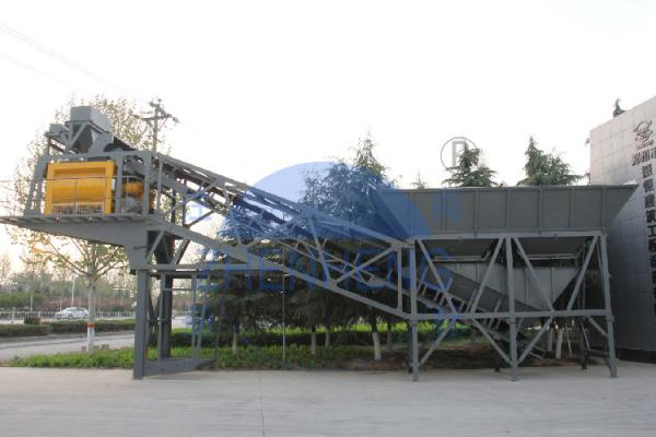 Buy cheap Portable JS1000 Mixer Fixed Precast YHZS50 Mobile Batch Plant from wholesalers