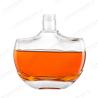 Buy cheap Hot Stamping Unique Shape Glass Liquor Wine Vodka Tequila Bottle with Sealed Cork Lid from wholesalers