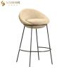 Buy cheap American Style Counter Height Backless Stools Fabric 93cm Height from wholesalers