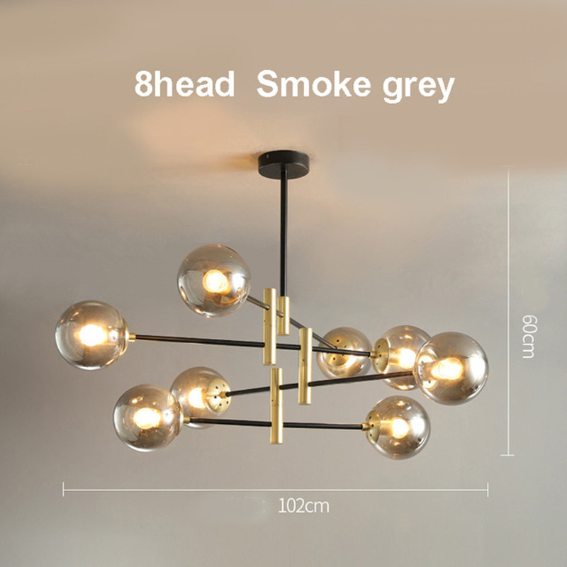 Nordic Chandelier Living Room Bedroom Ceiling Chandelier Creative Hanging Light(WH-MI-440)