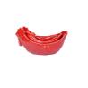 Buy cheap Solid Red Color Ceramic Houseware Ceramic Rooster Bowl Nest 3 Set For Salad from wholesalers