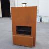 Buy cheap Moder Desiagn Rectangular Heavy Duty Pinacate Corten Metal Outdoor Fireplace from wholesalers