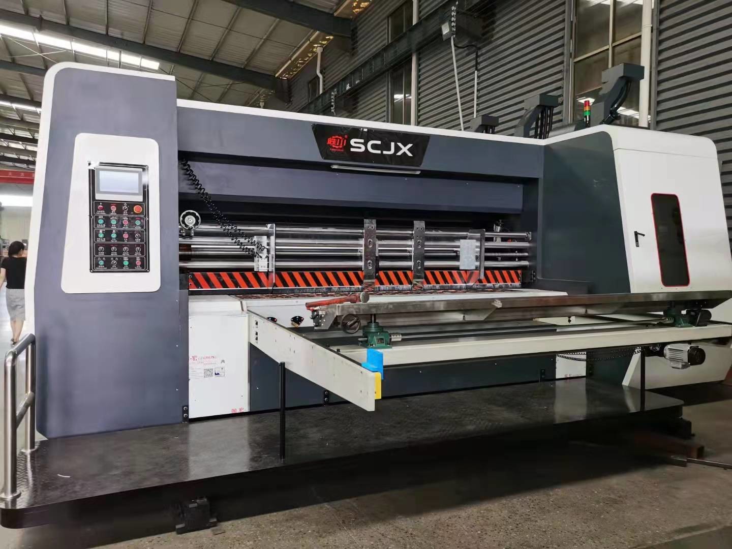 OEM 5 Color Corrugated Cardboard Box Manufacturing Equipment Making Plant