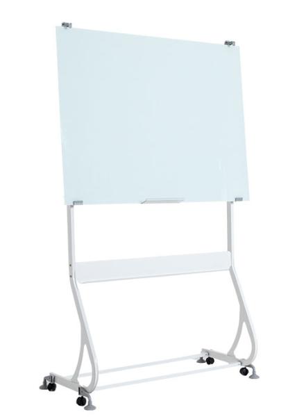 Buy cheap Small Single Sided Magnetic Glass Whiteboard , Office Glass Writing Boards from wholesalers