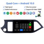 Quad Core Car Mp5 Player LHD 2011-2014 9 Inch GPS Navigation Fit