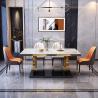 Buy cheap Durable Stainless Steel Marble Dining Table For Lasting Luxury from wholesalers