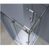 Buy cheap Self Cleaning Shower Door Glass Clear Float Tempered Glass Easy Cleaning from wholesalers